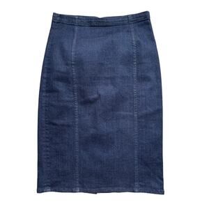 Ralph Lauren Polo Denim Skirt Size 4 Blue Western Preppy Heritage
